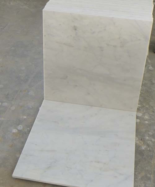 WHITE marble floor tile