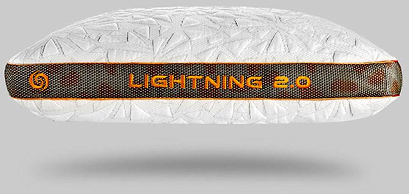 Bedgear Lightning Queen Back Sleeper Pillow