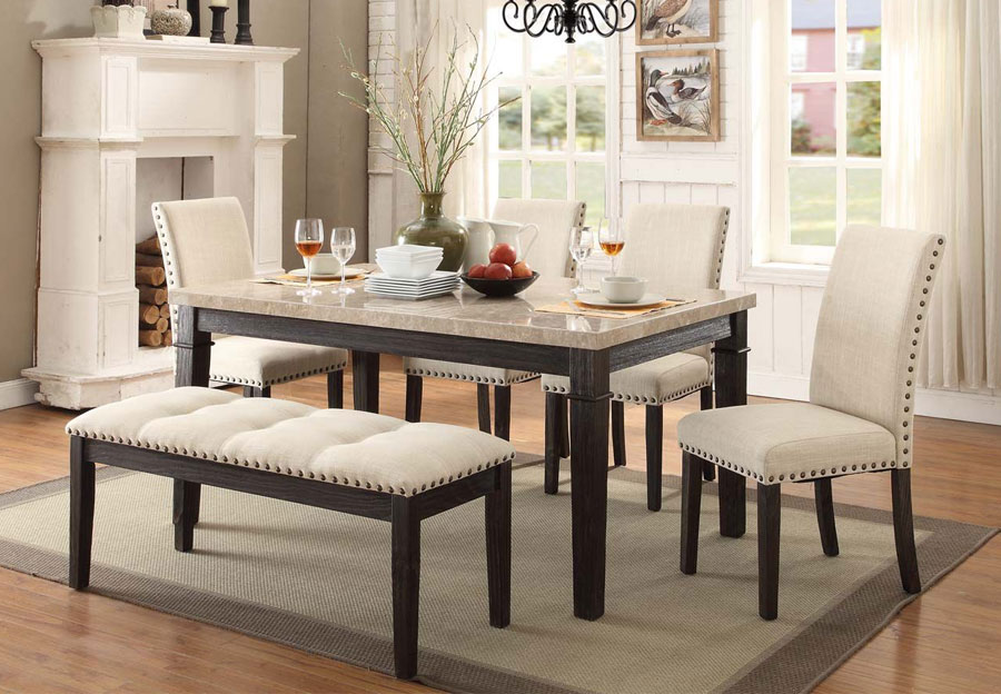 Elements Greystone Dining Table