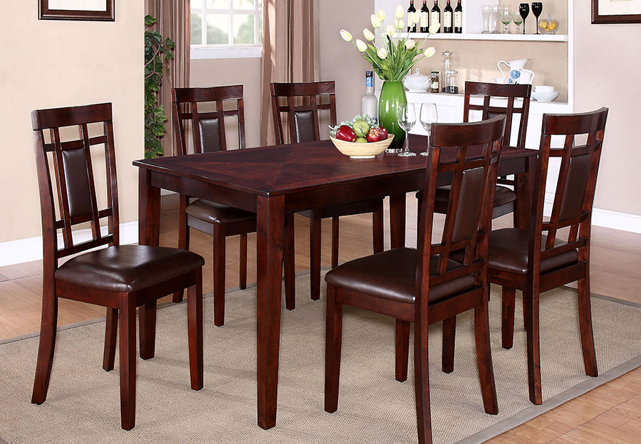 Lifestyles Westlake Dining Table and Four Side Chairs