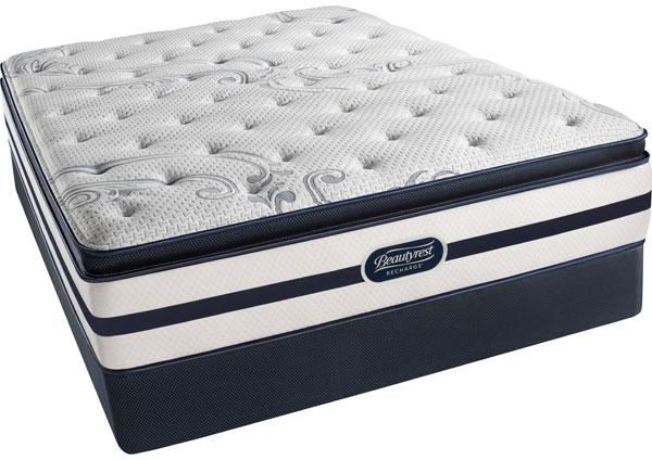 Simmons Breesport Luxury Firm Pillow Top King Mattress Set