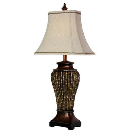 StyleCraft Bamboo Table Lamp