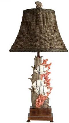 StyleCraft Coral Table Lamp