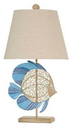 StyleCraft Poly Fish Table Lamp