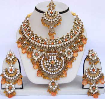 FKI-357  Kundan Necklace Set