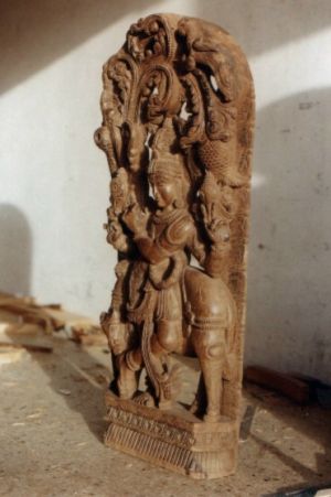Wooden Sculpture- 003