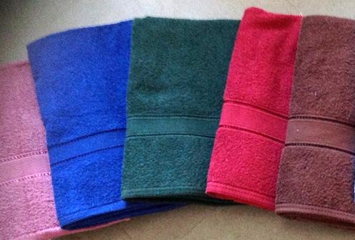 Dark Color Face Towel