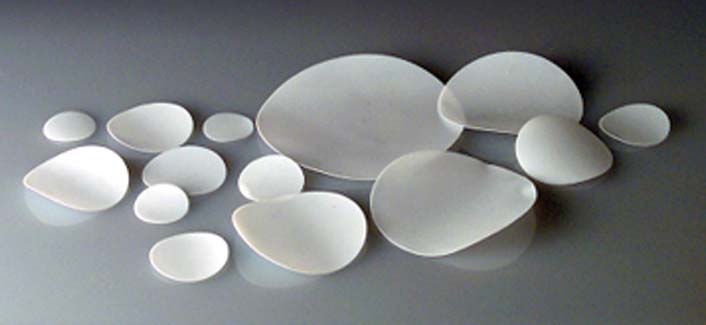 Round PTFE Circles, Color : White