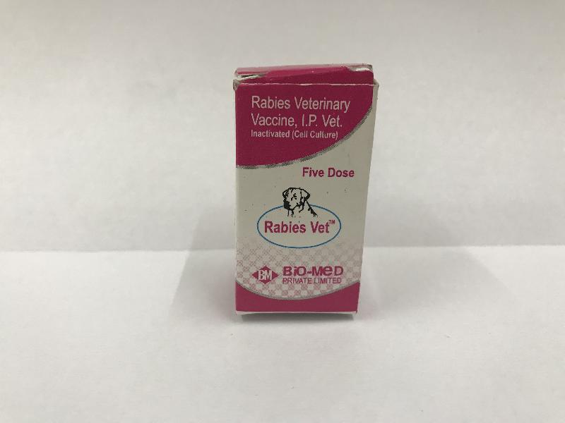 RABIES VETERINARY VACCINE, (INACTIVATED) CELL CULTURE,  I.P.