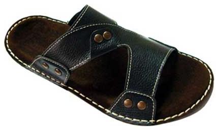 Men’s Leather Slippers
