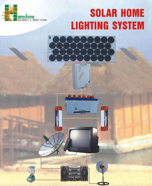 Buy Solar Home Lighting System From Hamshine Electronics