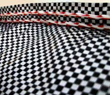 HDPE & PP Woven Checkered Fabric