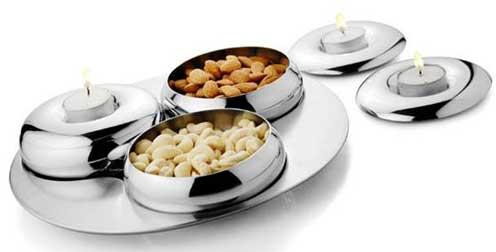 Three Bowl Condiment Set