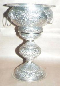 Silver Flower Vases 05