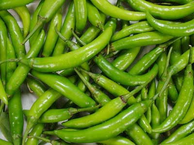 Fresh Green Chilli