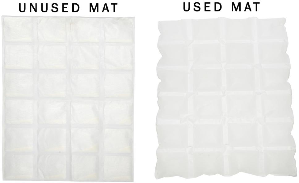 MOISTURESORB Medical Waste Clean Up Solidifier Pads: 300 Feet X 18 Inc