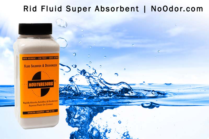 MOISTURESORB Superabsorbent Fluid Solidifier & Smell Remover Granules