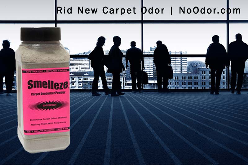 SMELLEZE Eco New Carpet Smell Remover Deodorizer: 50 lb. Powder Rids