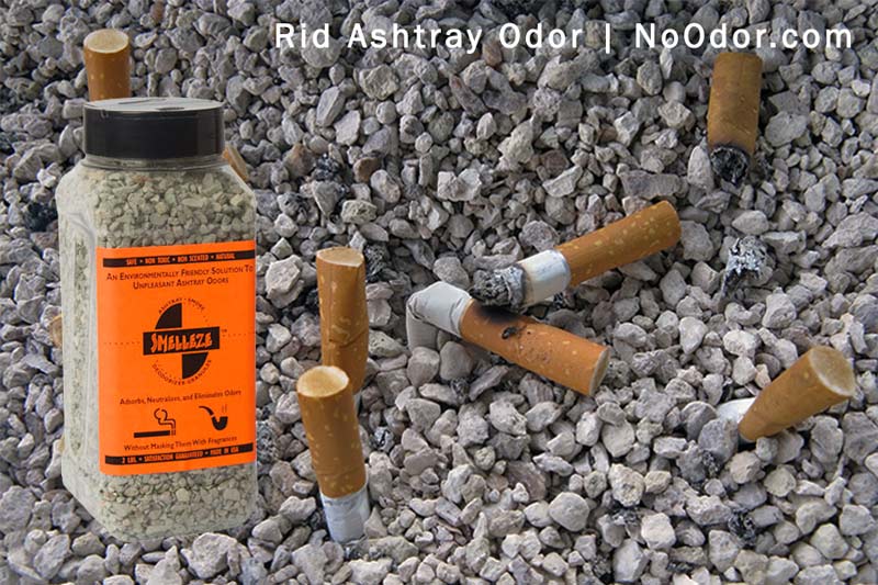 SMELLEZE Natural Cigarette Smell Removal Deodorizer: 50 lb. Granules