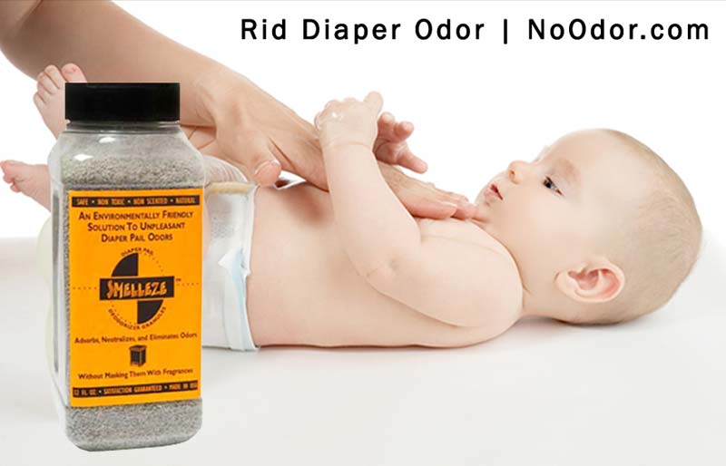 Smelleze Natural Diaper Pail Odor Control Deodorizer: 2 Lb.
