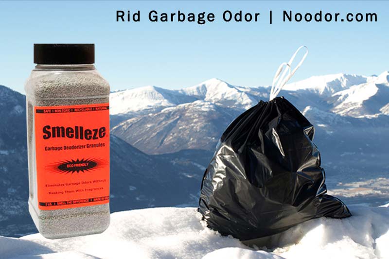 SMELLEZE Natural Trash Smell Removal Deodorizer:  50 lb. Granules
