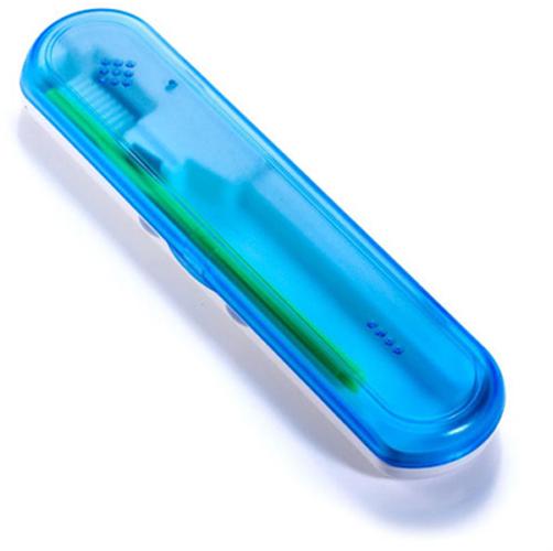 STERIBRUSH Portable Toothbrush Sanitizer: EZ Travel UV Germicidal