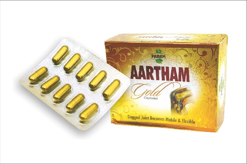 Aartham Gold Capsules, Grade : Pharma