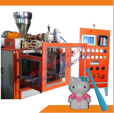 Double Color Plastic Toys Blow Molding Machine