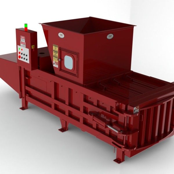 Wide Mouth Horizontal Baler