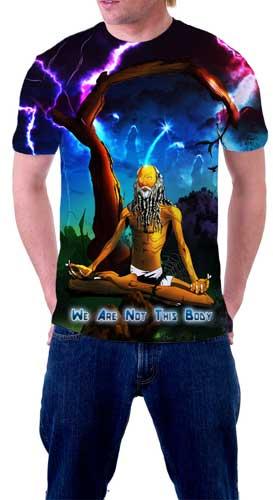 Printed Mens T Shirt (yogi)