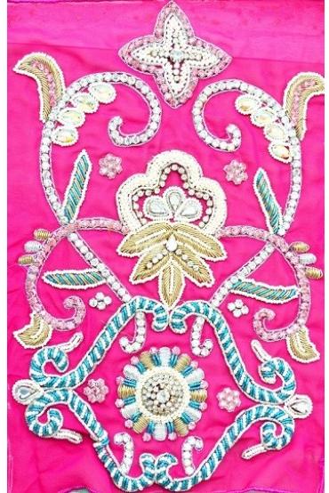 Applique Hand Embroidery Work at Best Price in Ghaziabad | Indian Hand ...