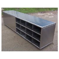 stainless steel crossover bench