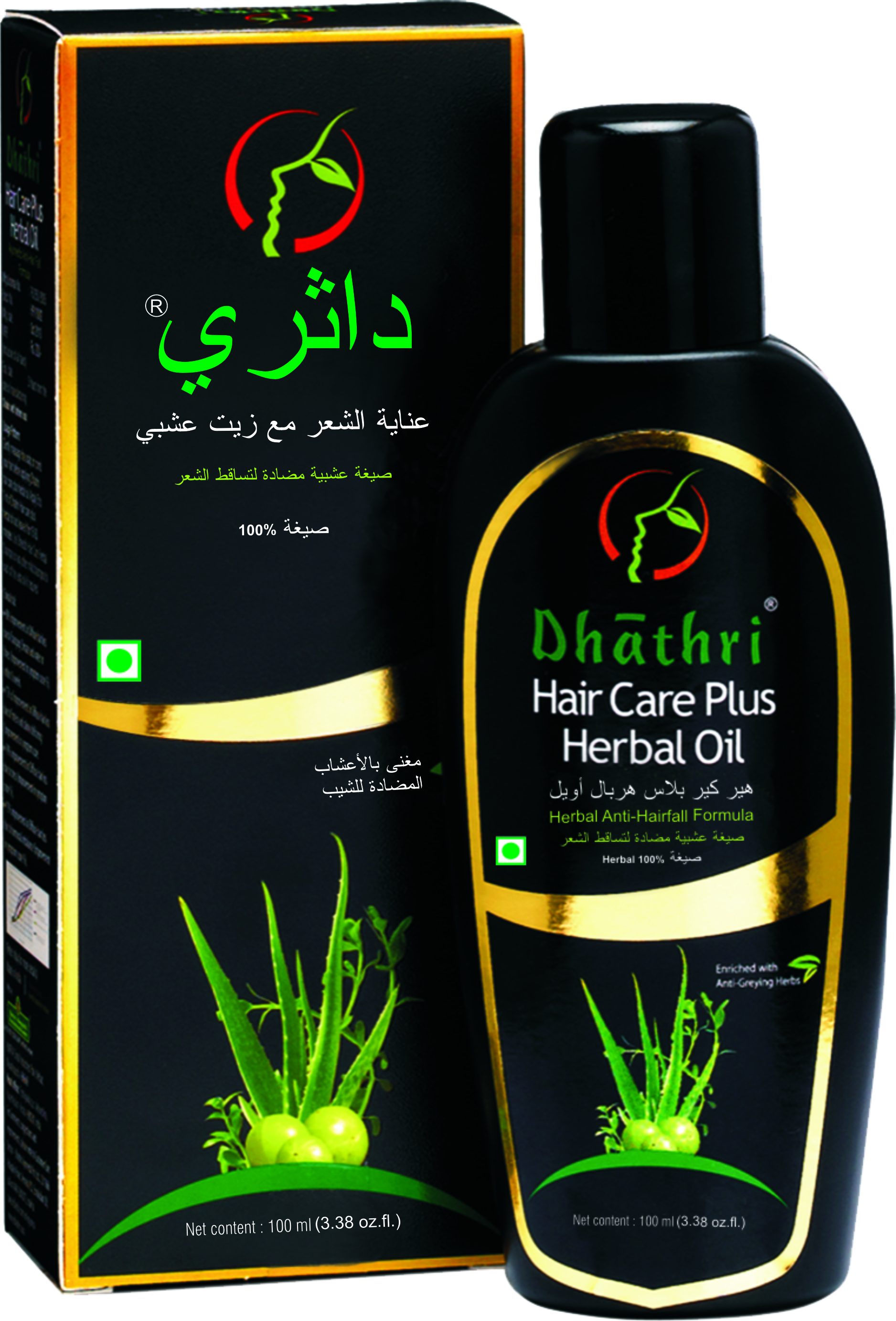 Dhathri Hair Care Plus Oil by Dhathri Ayurveda Pvt. Ltd. from Kochi Kerala  | ID - 246054