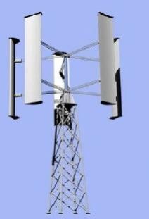 60kw Vertical Axis Wind Turbine
