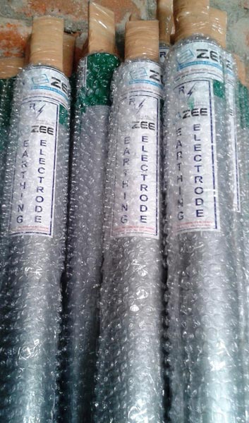 Polished 100-200gm Aluminium EZEE Safe Earthing Electrode, Length : 250-500mm, 500-750mm