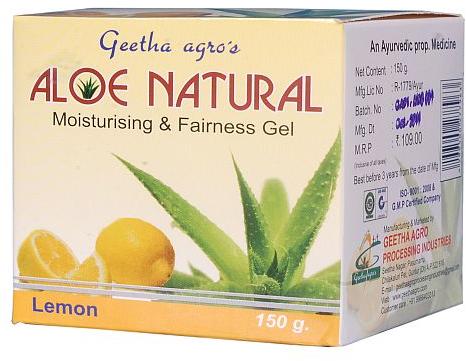 Aloe Natural Gel With Lemon