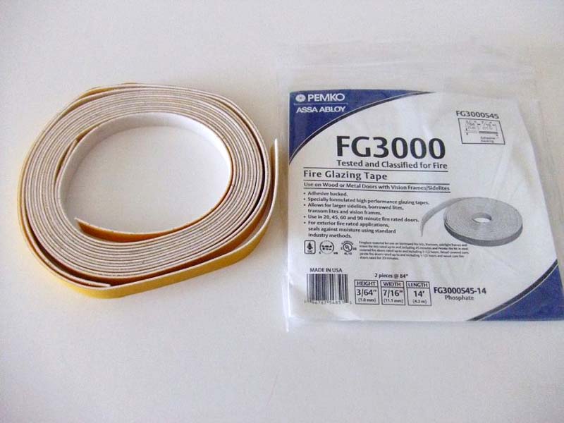 Fire Rated Glazing Tapes