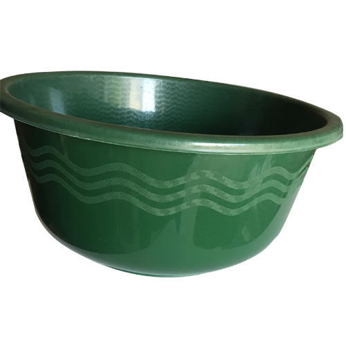 35 Ltr Plastic Tub, Color : Green