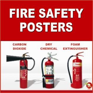 Chemical Fire Safety Posters