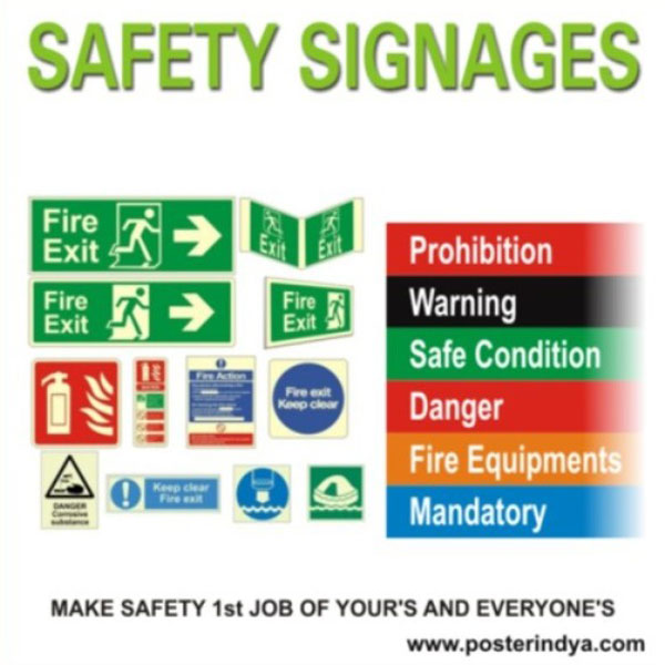 Industrial Signages Board