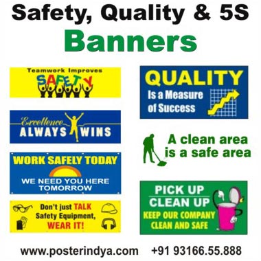 Safety Banners, 5s Banners