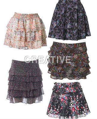 Designer Short Skirt (002)