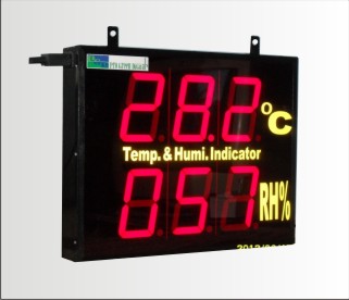 Progreen Temperature Indicator, Humidity Indicator, Color : Red / Green.