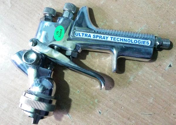 Aluminium Gravity Feed Spray Gun, for Industrial, Feature : Corrosion Resistance, Crack Proof
