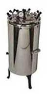 Power Coated Metal Laboratory Autoclave, Shape : Vertical
