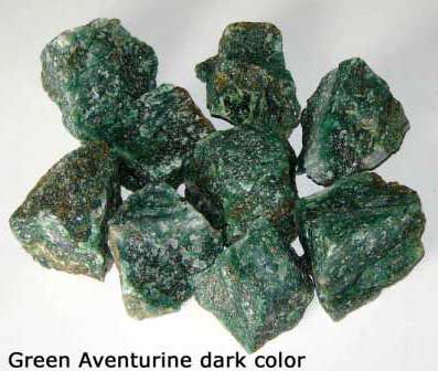 Green Aventurine Rough Stones