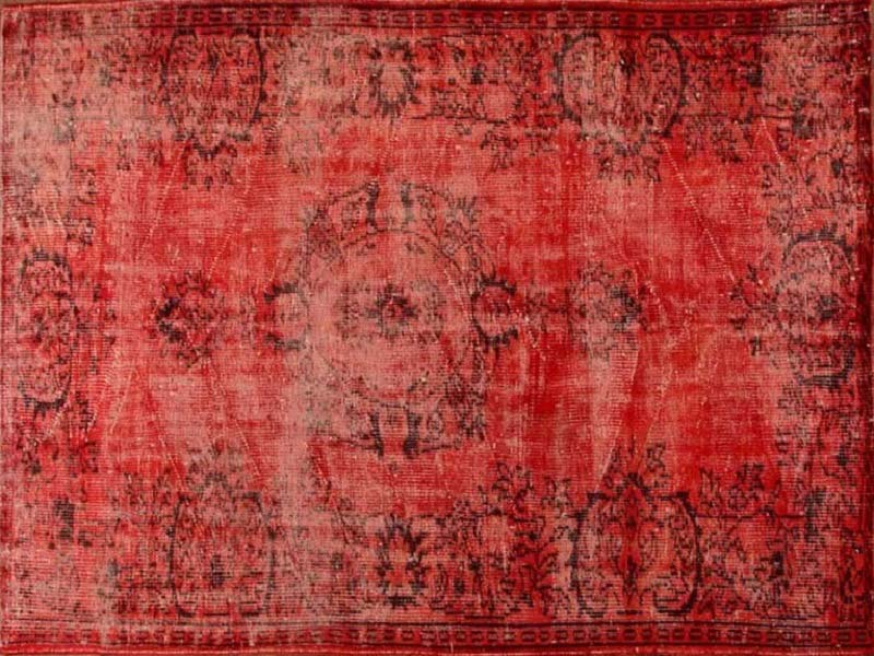 Antique designs Handknotted Woolen Vinatge Carpets, Size : 150x220, 180x280