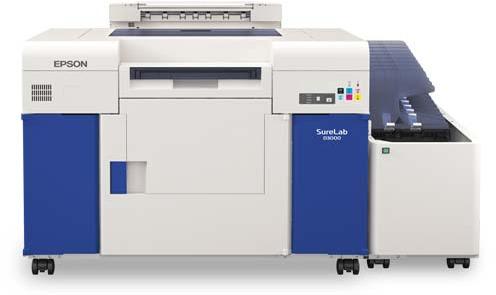 Single Roll Media Feeder Laboratory Photo Printer