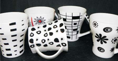 Black N Decor Series Coffee Mug
