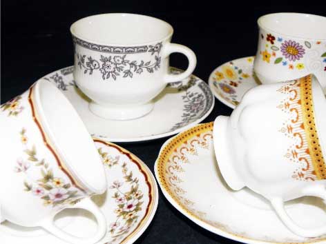 Chain Series Cup and Saucer Set